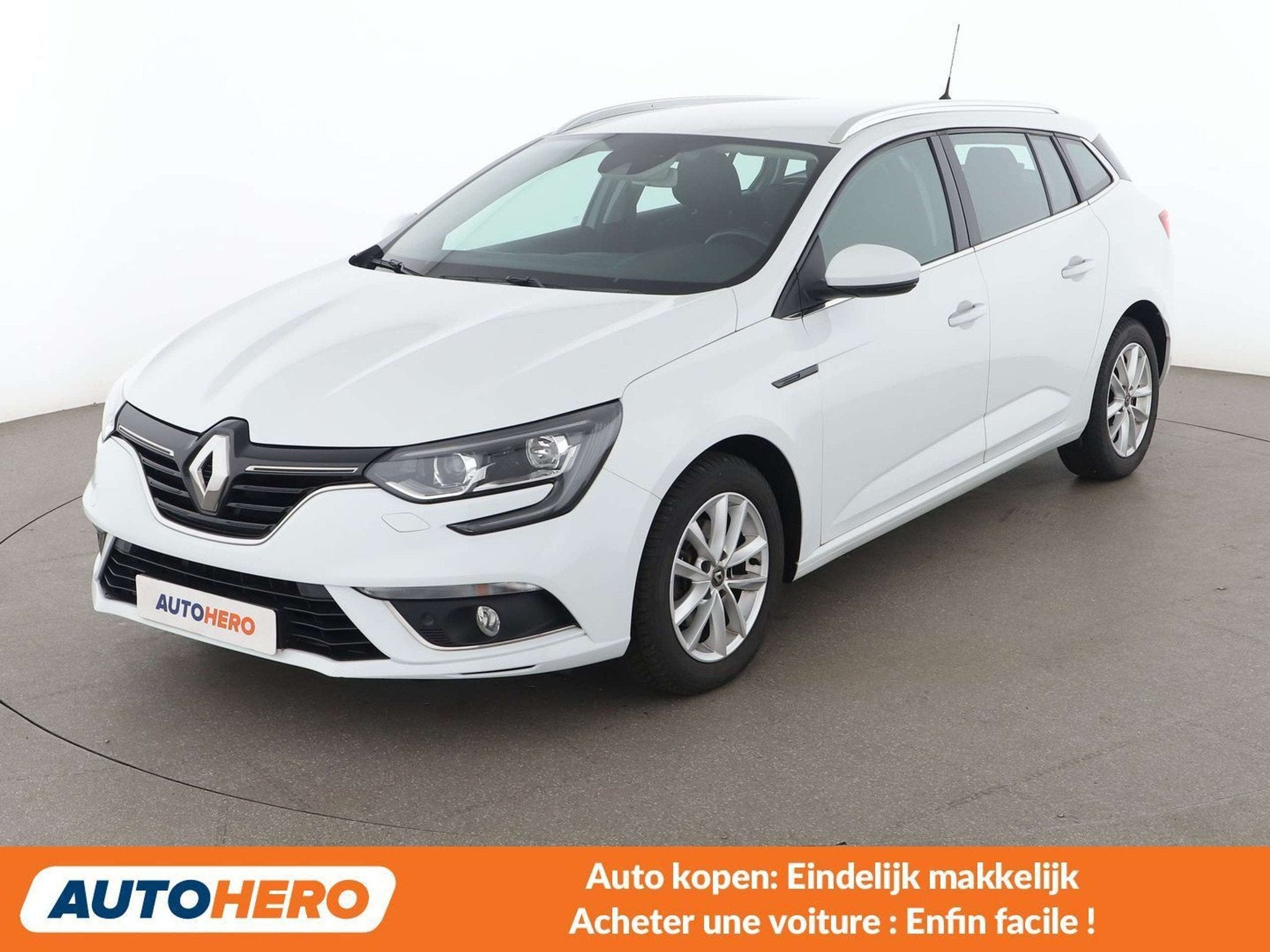 Renault Mégane 1.3 TCe Business (bj 2020, automaat), Stof, Gebruikt, Wit, https://public.car-pass.be/vhr/02f00ec6-3594-4e43-93e8-2aa9b4b6bd95