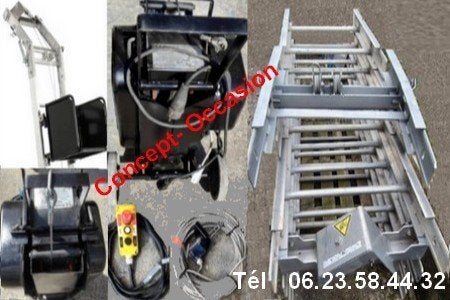 Monte charge Haemmerlin  2021/14m + options, Bricolage & Construction, Enlèvement, Utilisé