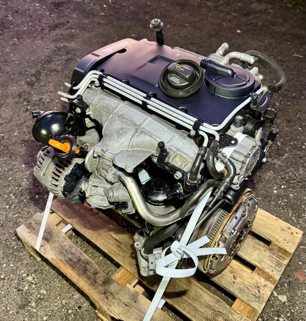 Moteur BKD Complet VW JETTA TOURAN ALTEA SEAT SKODA AUDI, Envoi, Utilisé, Skoda