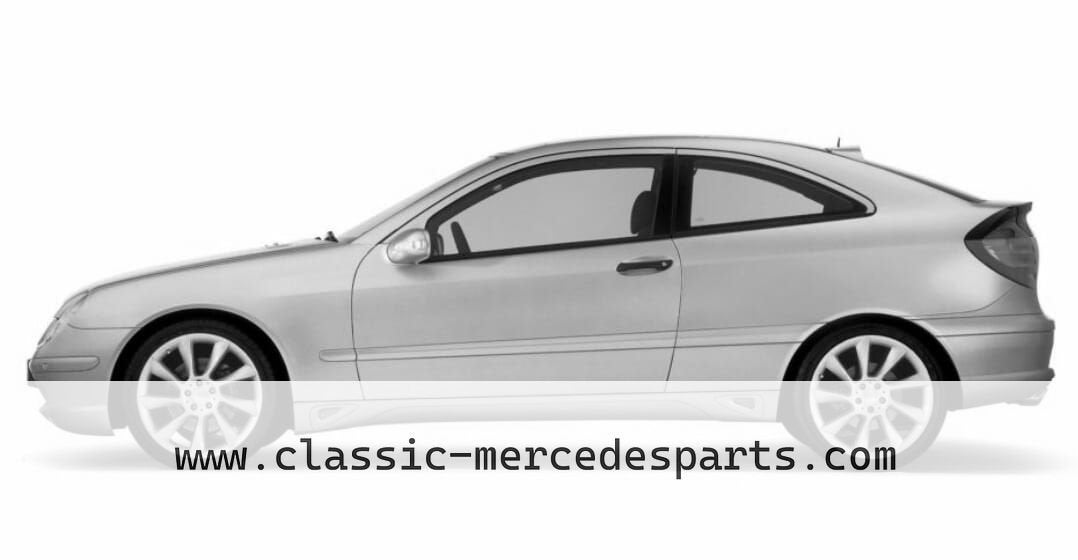 rechter portier Mercedes sportcoupe w203, Auto-onderdelen, Ophalen, Gebruikt, -, Deur