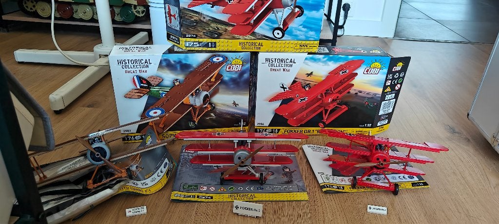 Cobi 2974, 2986 & 2987, Lego, Ophalen of Verzenden, Technic, Complete set