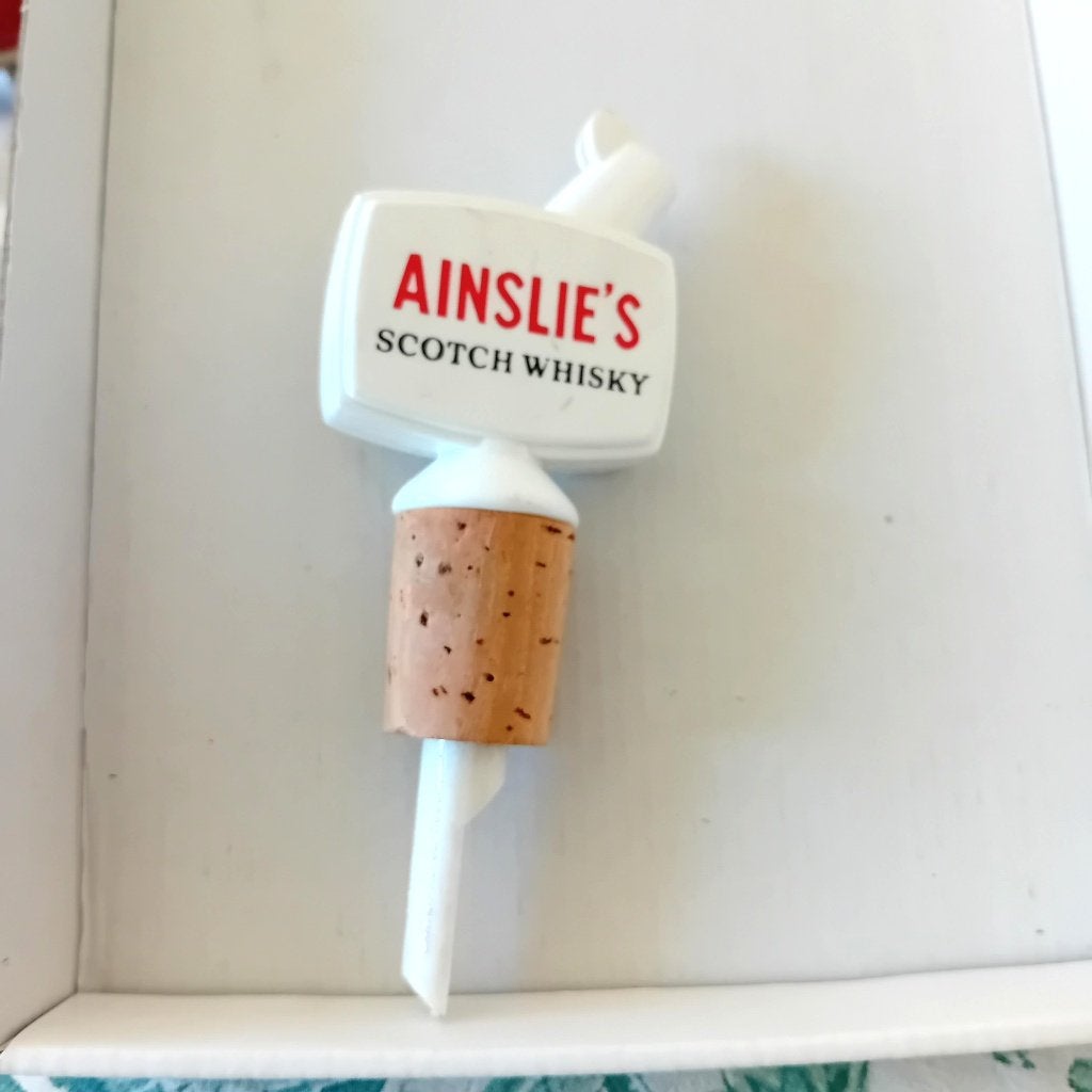 bouchon doseur AINSLIE'S Scotch Whisky, Verzamelen, Merken en Reclamevoorwerpen, Ophalen, Zo goed als nieuw, Overige typen