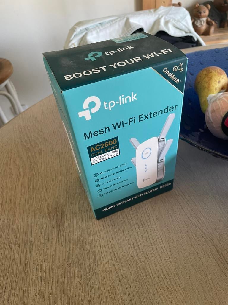 wifi extender tp link mesh, Computers en Software, Ophalen, Zo goed als nieuw