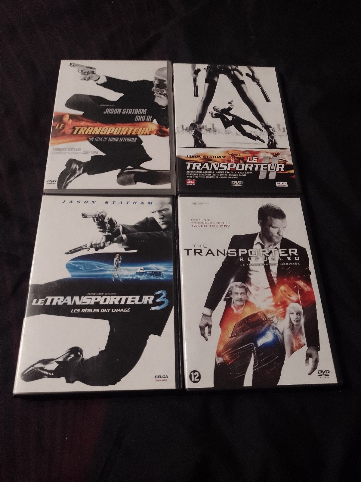 Op dvd zijn de complete films The Transporter te koop, Cd's en Dvd's, Inclusief doosje, Actie, Ophalen of Verzenden, Zo goed als nieuw