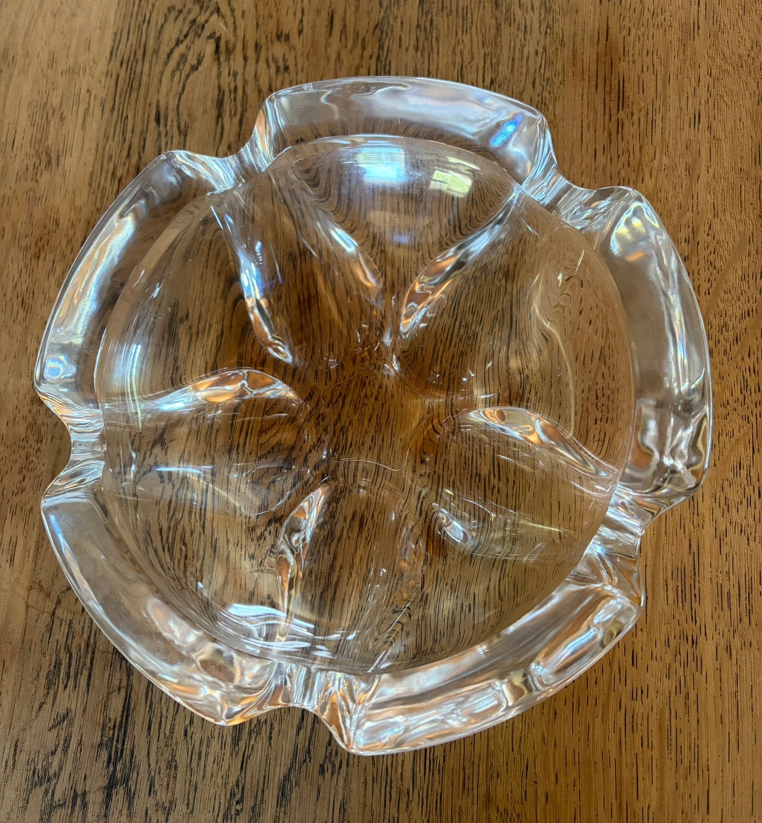 Te koop vintage kristallen asbak, Ophalen of Verzenden