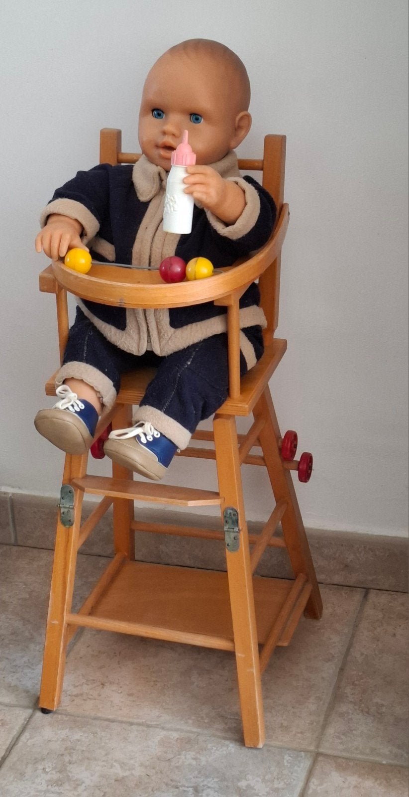 Bébé avec chaise modulable, Ophalen, Gebruikt, Overige typen, Afneembaar eetblad