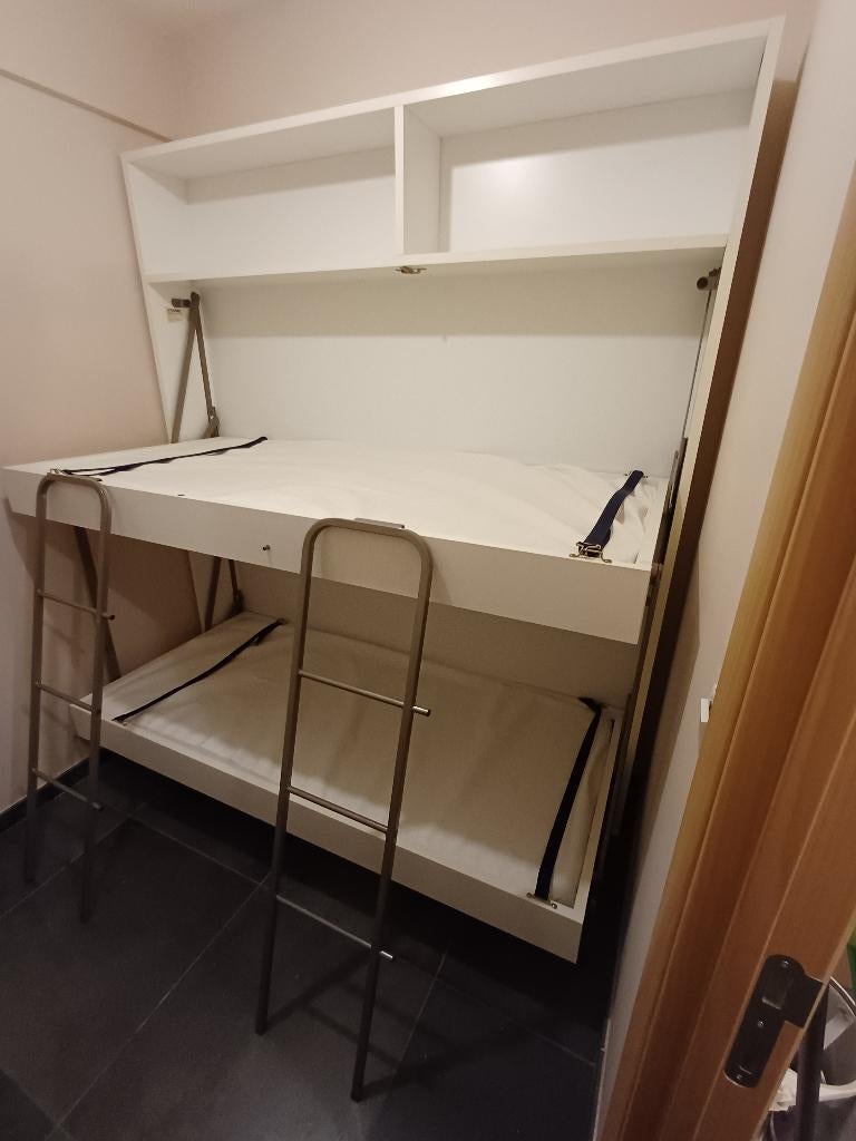 Inklapbaar stapelbed GRATIS, Ophalen, Gebruikt, Stapelbed