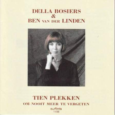 DELLA BOSIERS & BEN van der LINDEN : Tien plekken, Cd's en Dvd's, Inclusief boekje, Ophalen of Verzenden, Zo goed als nieuw, Streekmuziek