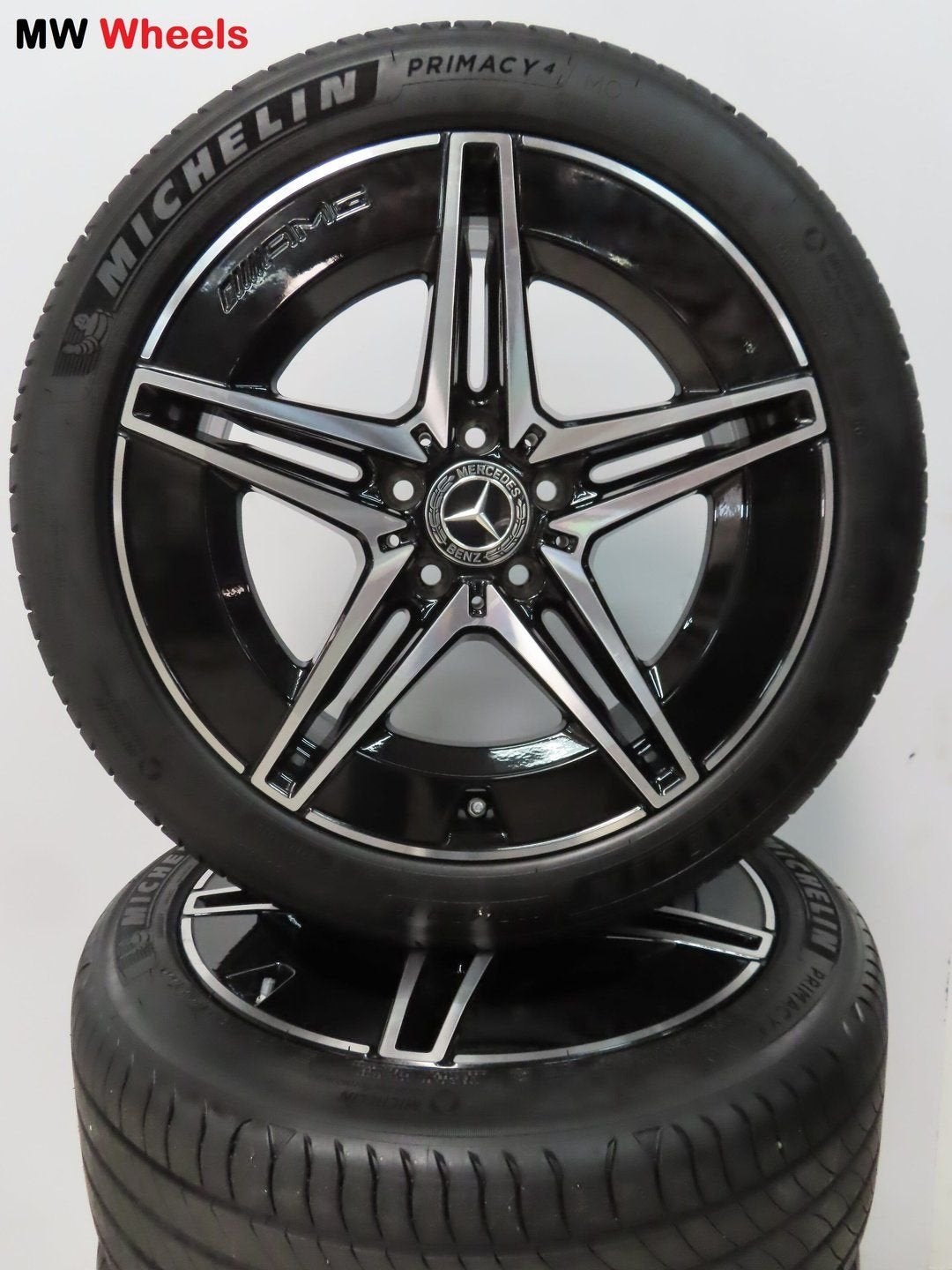 Mercedes 18 inch velgen AMG C W206 300E 400E met zomerbanden, Autos : Pièces & Accessoires, Pneus et Jantes, Véhicule de tourisme