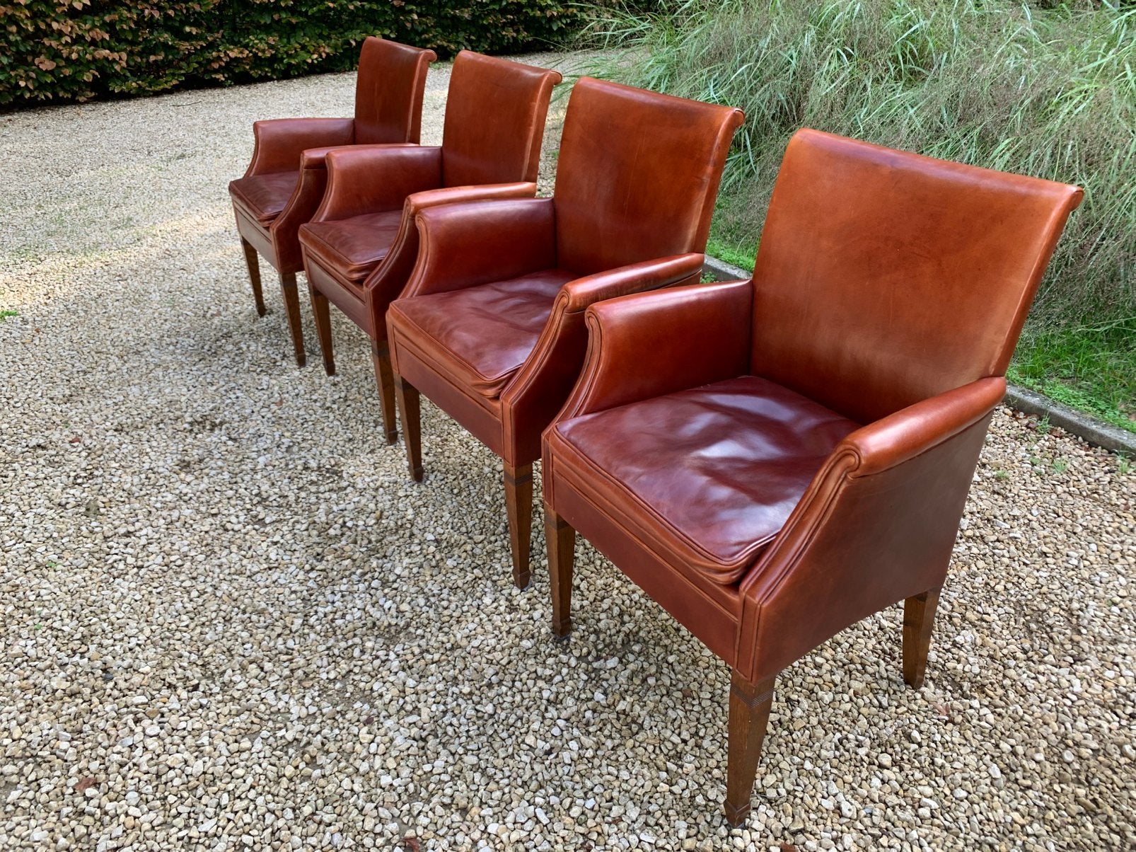 Top leren directie fauteuils met Mercedes benz afwerking, Ophalen