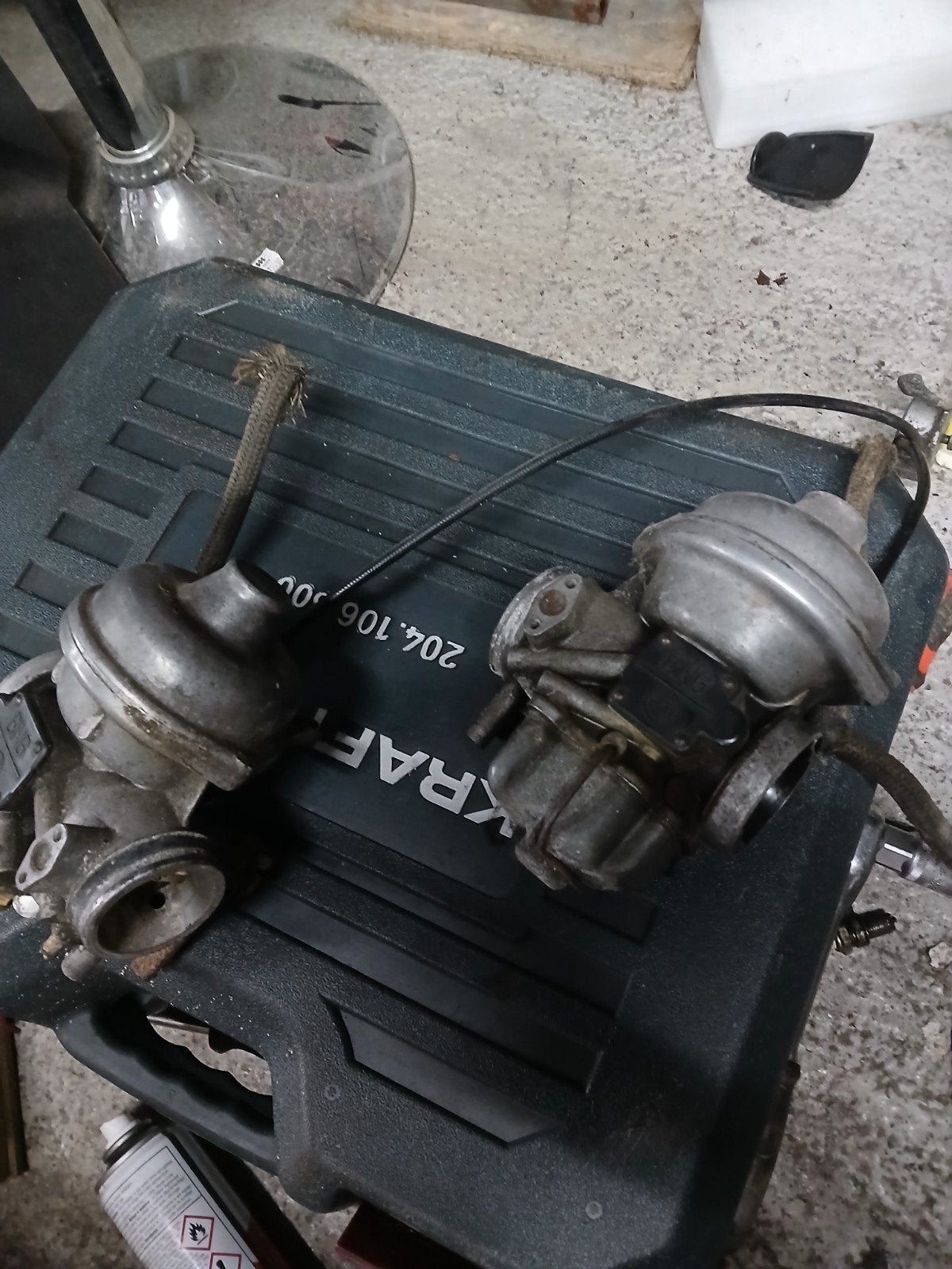 set BMW R100 carburators, Motoren, Ophalen of Verzenden