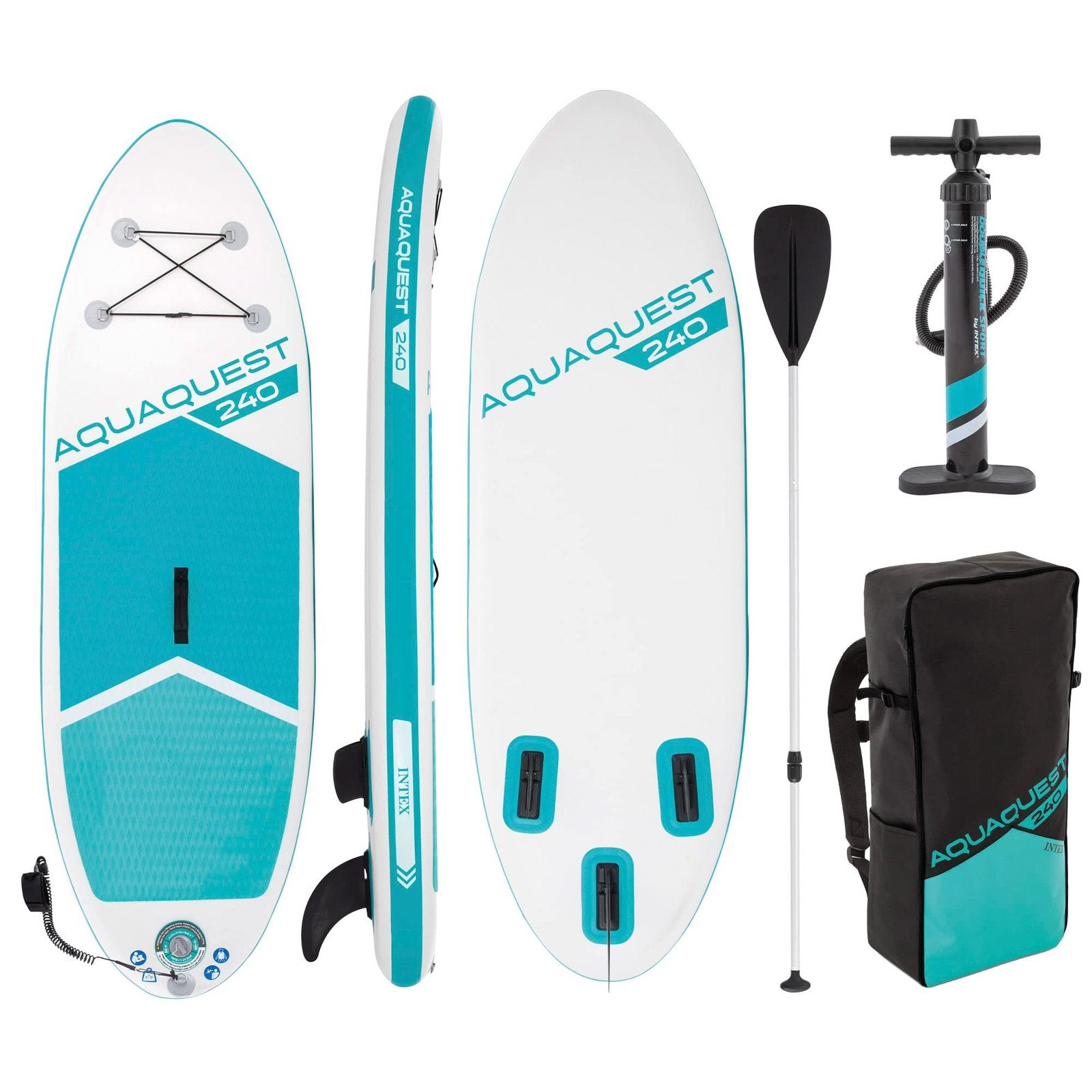 Intex Aquaquest 240 peddeltje, Watersport en Boten, Ophalen, Zo goed als nieuw, SUP-boards