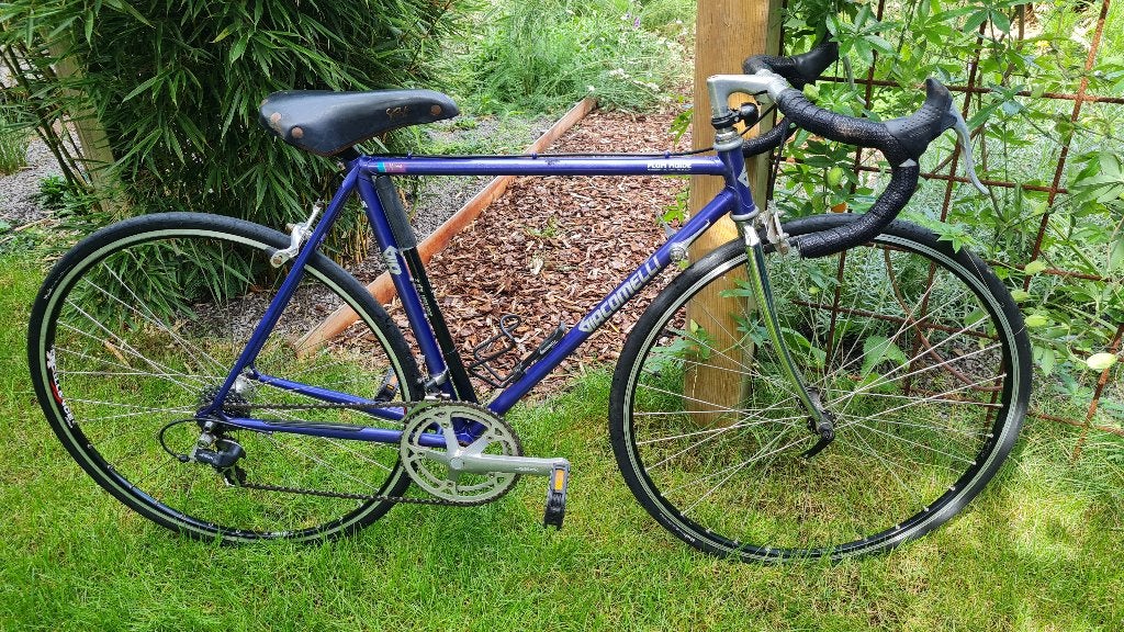 Vintage koersfiets Giacomelli, Fietsen en Brommers, 50 tot 53 cm, Ophalen, Gebruikt, Overige merken
