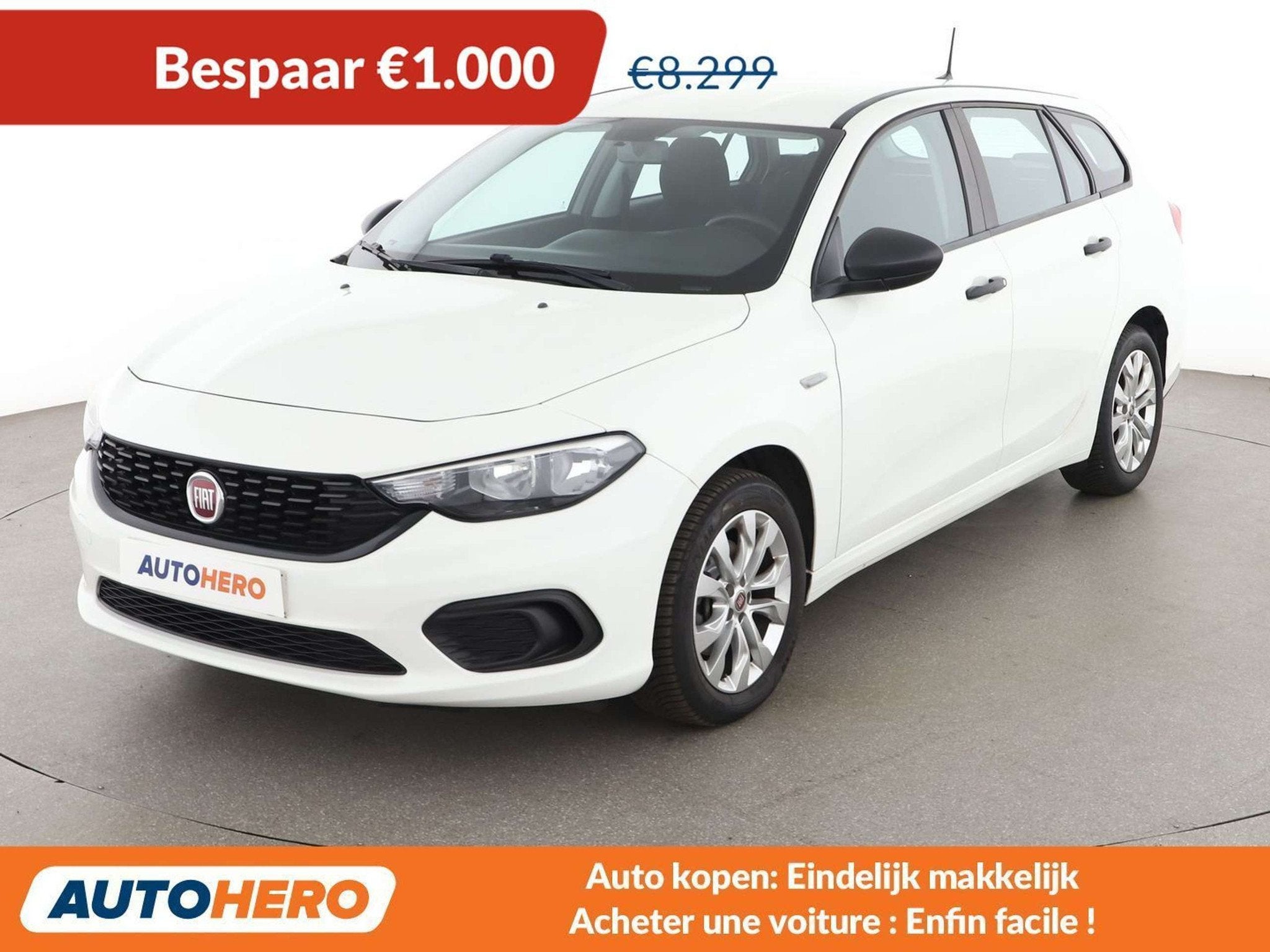 Fiat Tipo 1.4 Street (bj 2019), Auto's, Voorwielaandrijving, Stof, 95 pk, Overige brandstoffen