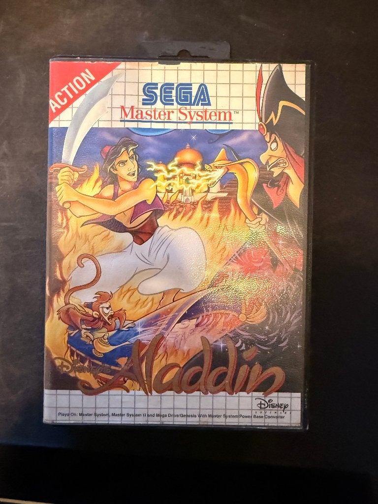 Aladdin – Sega Master System, Ophalen of Verzenden, Gebruikt, Master System