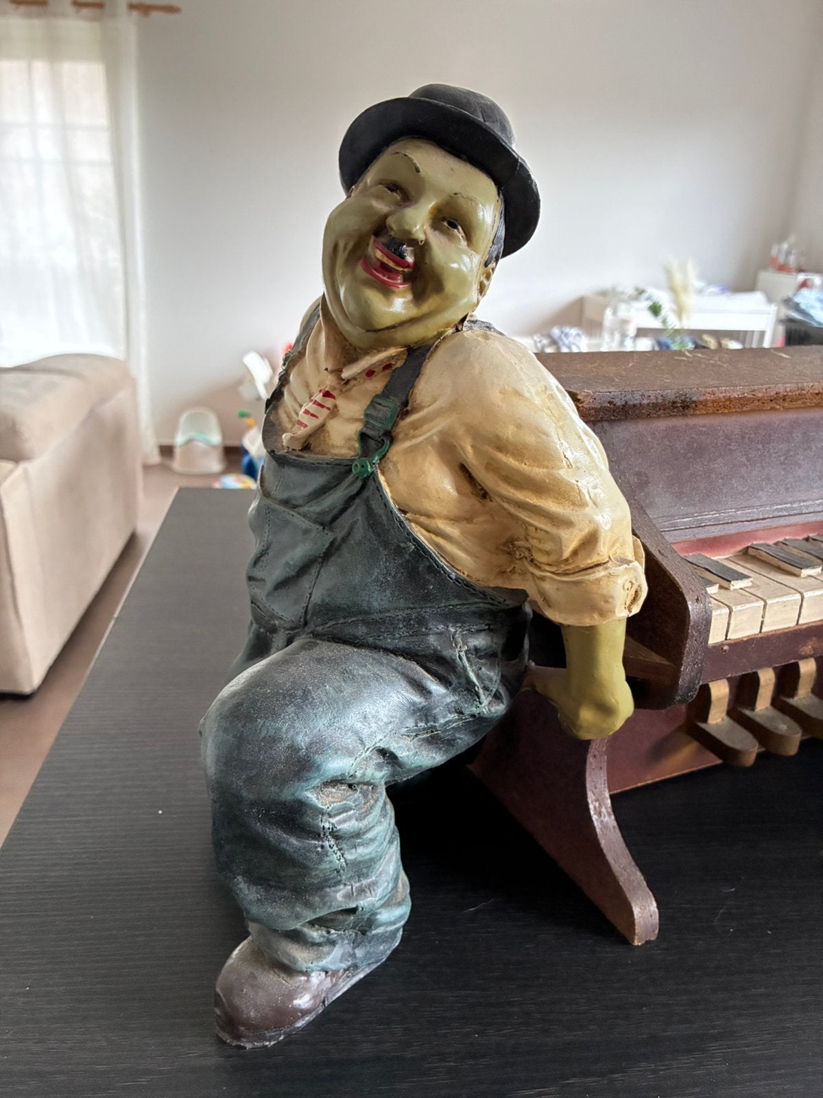 Laurel en hardy beeld, Ophalen, Gebruikt