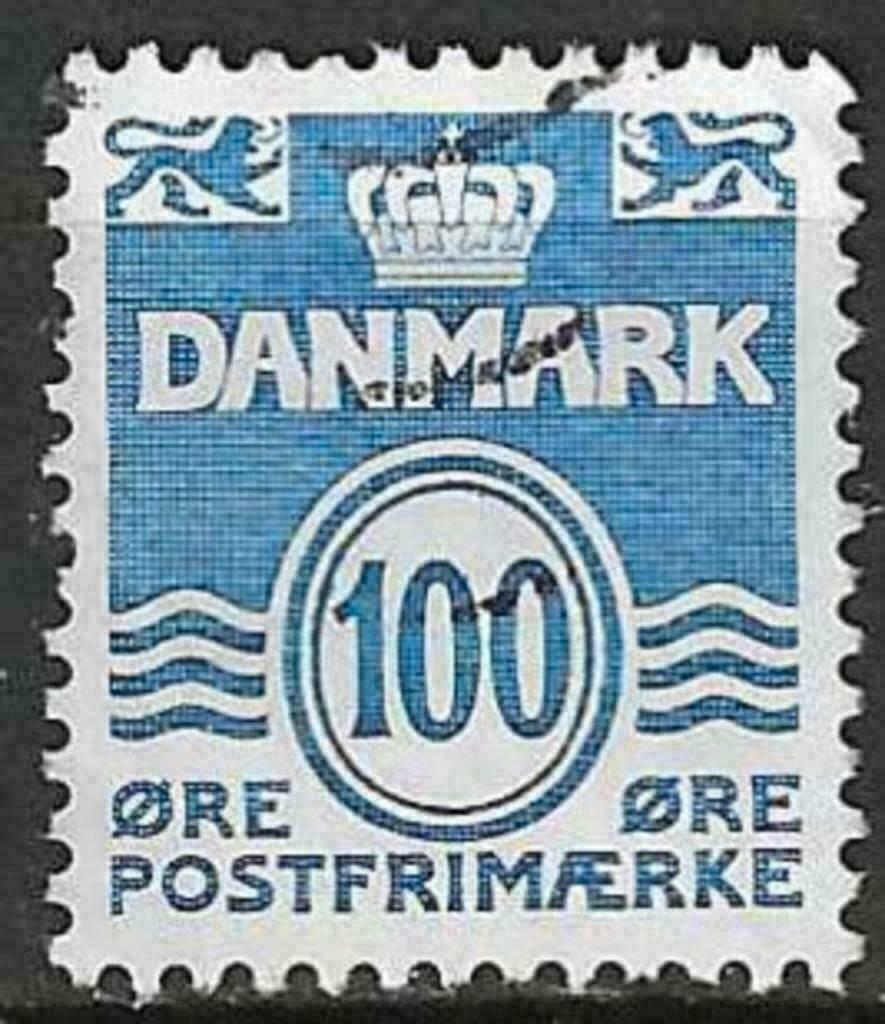Danemark 1983 - Yvert 781 - Valeur sous couronne (ST), Timbres & Monnaies, Timbres | Europe | Scandinavie, Envoi, Danemark, Affranchi