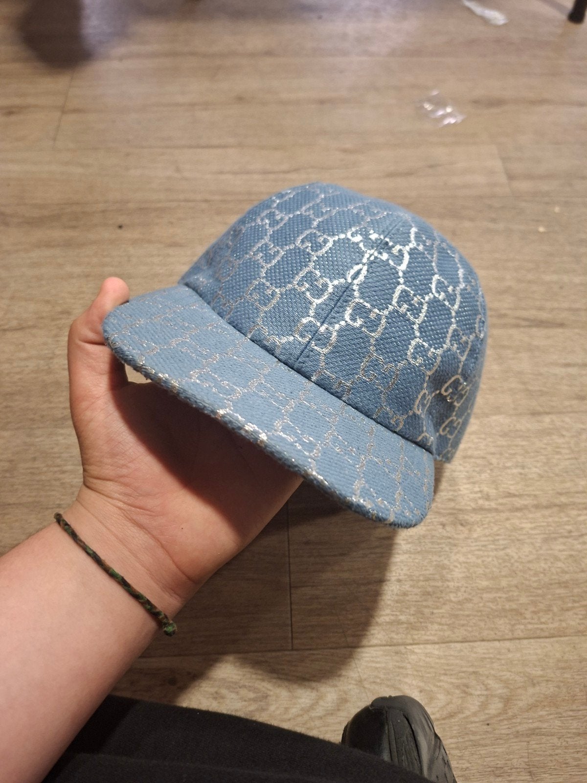 Casquette gucci lame bleus, Kleding | Heren, Hoeden en Petten, Ophalen of Verzenden