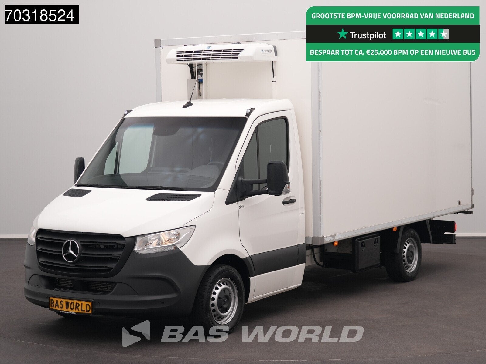 Mercedes Sprinter 314 CDI Automaat Koelwagen Thermo King V-2, Autos, Achat, Euro 6, Entreprise, 3 places