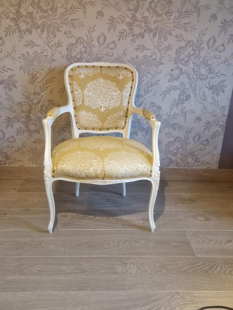 Chaise vintage restaurée, Enlèvement ou Envoi