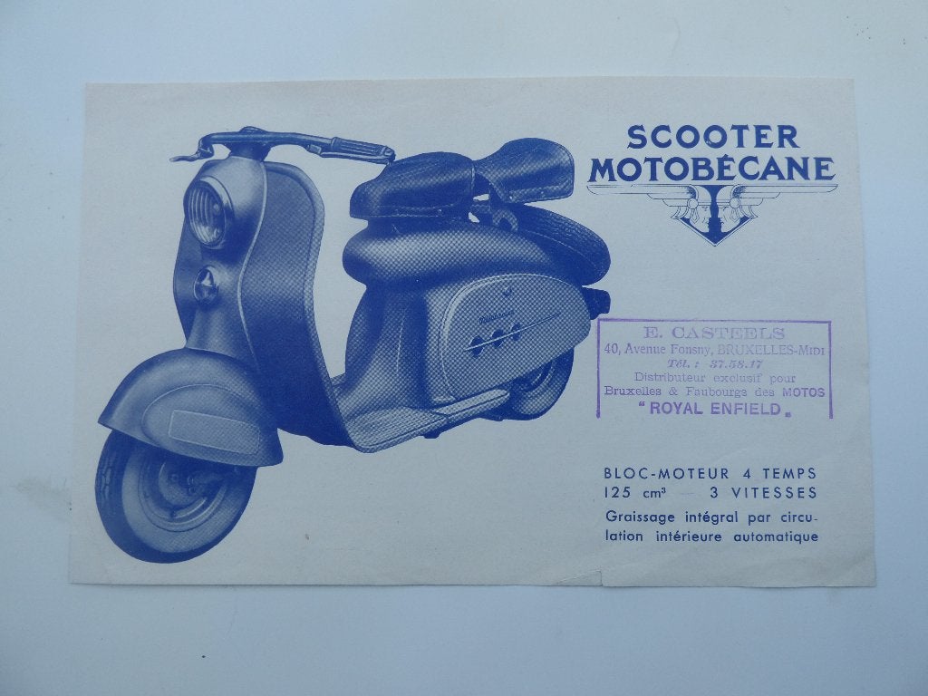 MOTOBECANE SCOOTER 125 CC FLYER, Ophalen of Verzenden