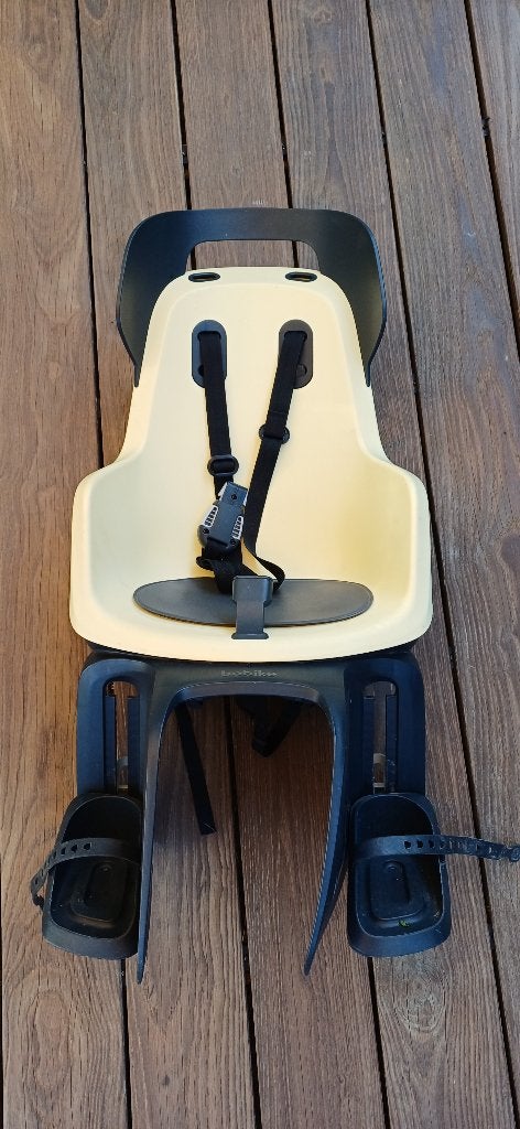 siege vélo Bobike Go Maxi Carrier, Repose-pieds, Comme neuf, Enlèvement, Bobike