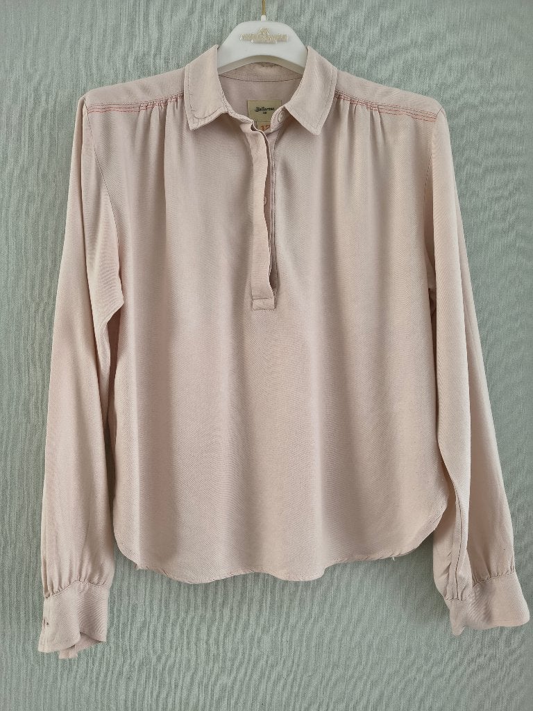 magnifique chemisier Bellerose rose taille 12 ans, Enlèvement ou Envoi, Chemise ou Chemisier, Utilisé, Bellerose