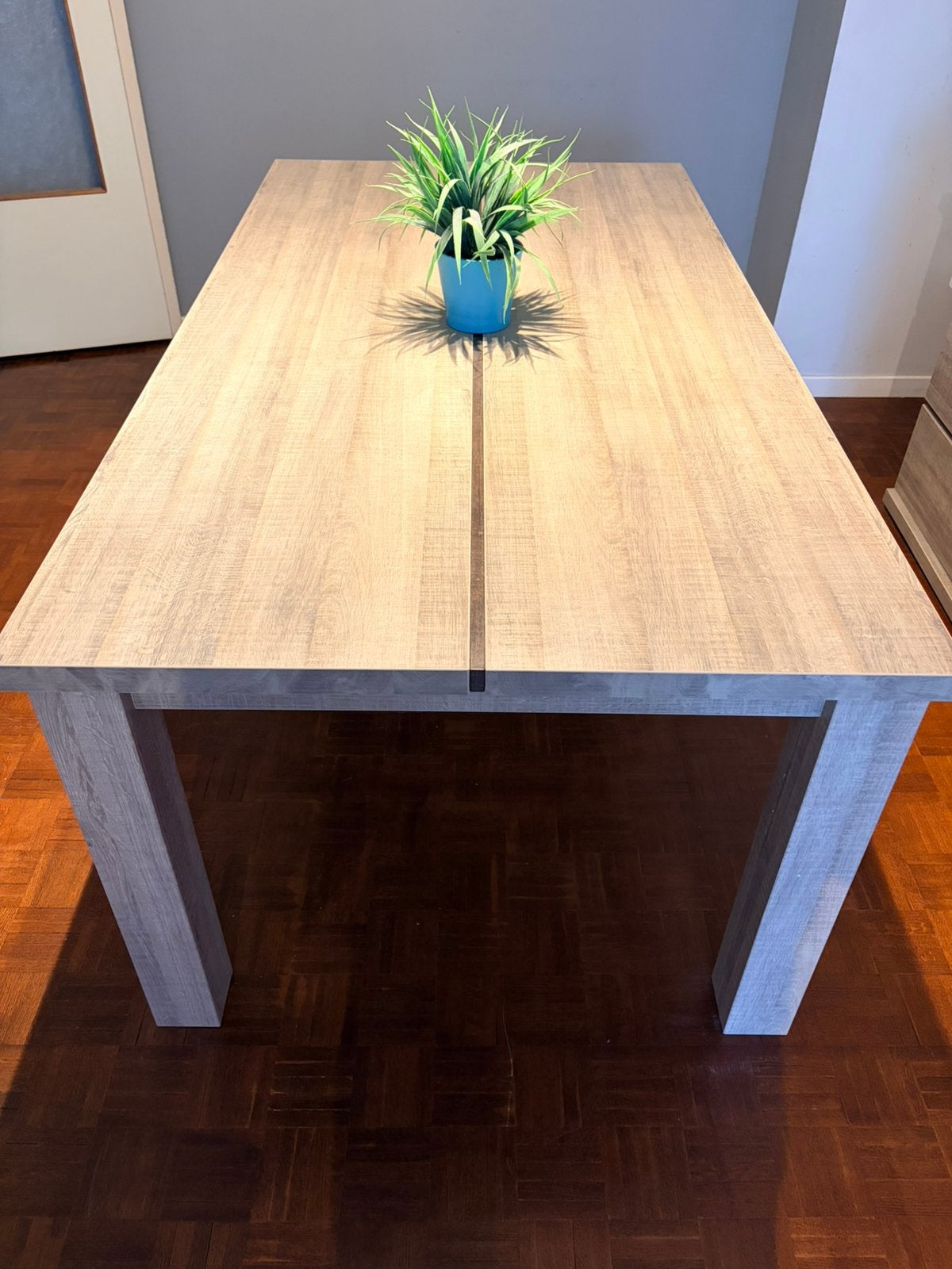 Dressoir - Eettafel - Vitrinekast, Enlèvement, Comme neuf, Moins de 4 chaises