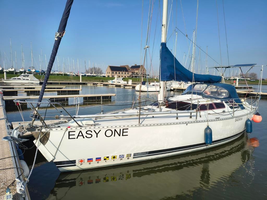 Zeiljacht Feeling 1090, Watersport en Boten, Ophalen, Gebruikt, Diesel, 9 tot 12 meter