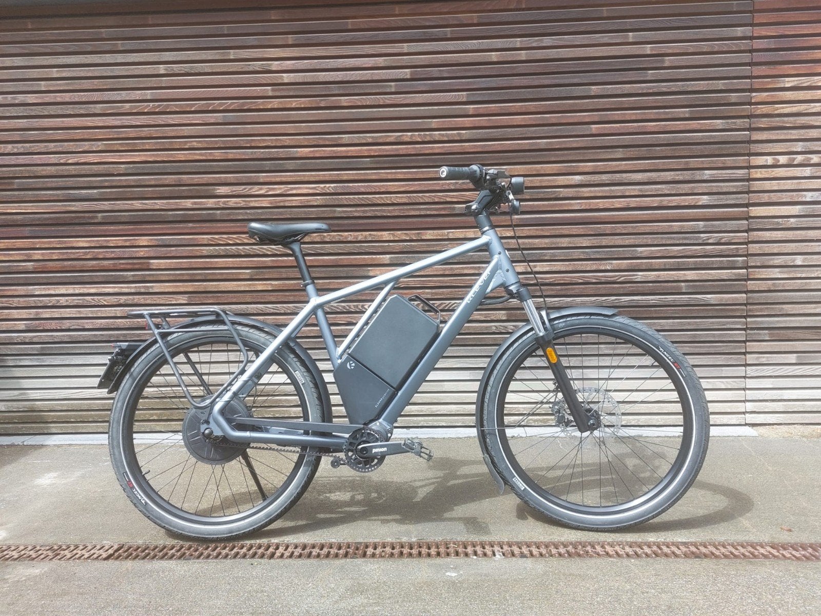 Klever N Pinion 45 speedpedelec 1200wh grijs maat large, Fietsen en Brommers, Elektrische fietsen, Ophalen, Zo goed als nieuw