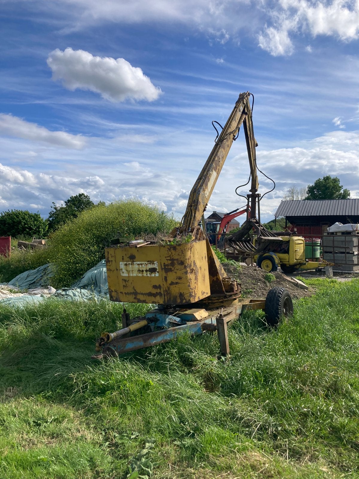 Grue CL 10, Enlèvement