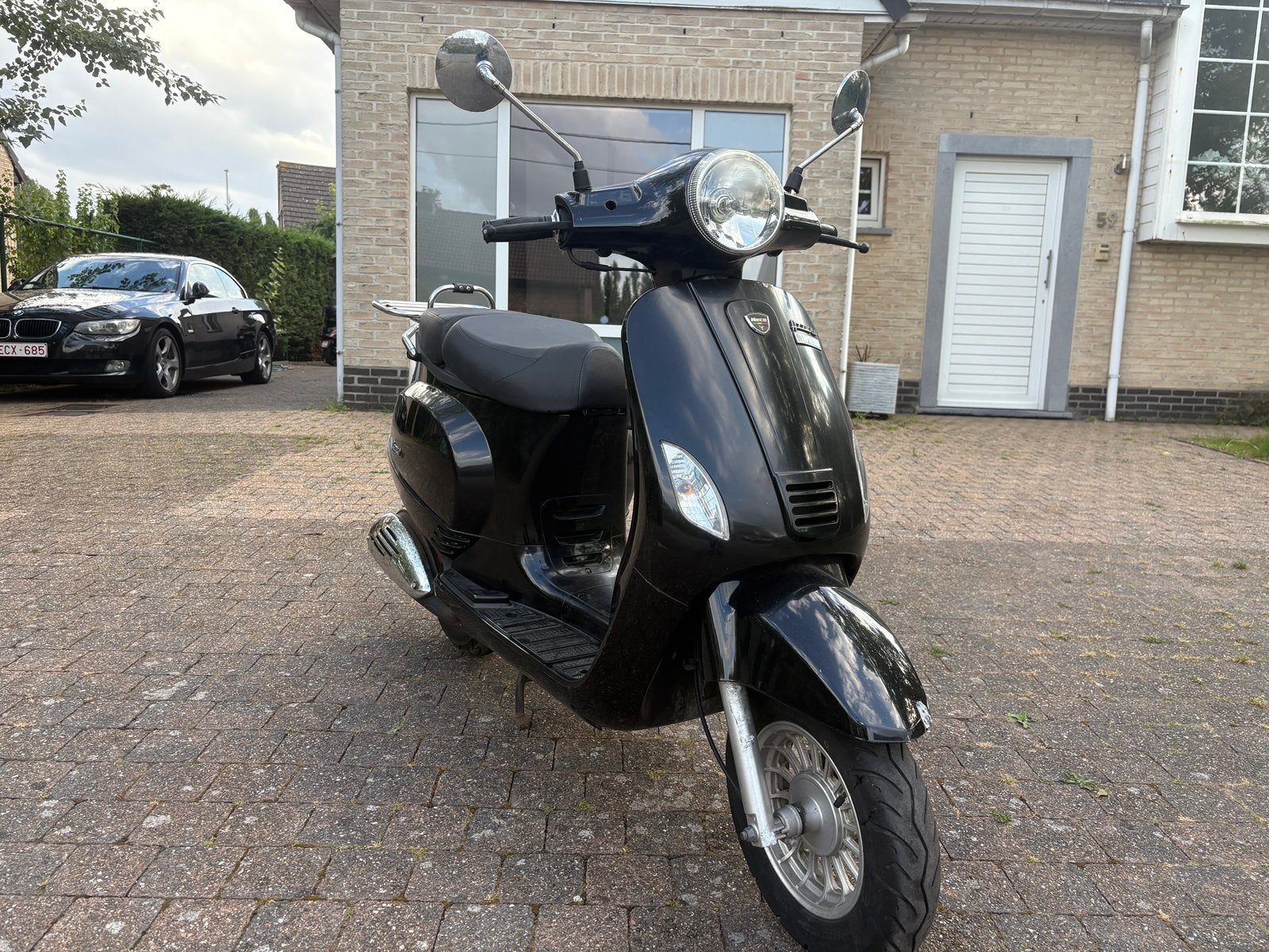 Trottinette Vespa Look 50cc Classe B, Enlèvement