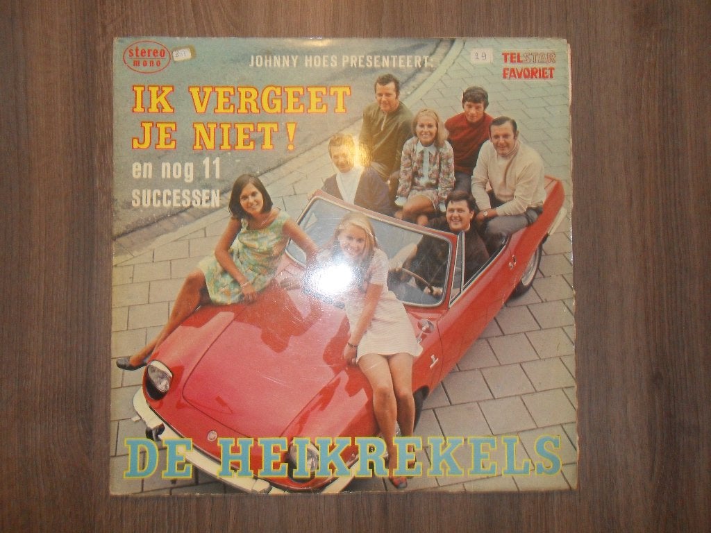 De Heikrekels - Ik vergeet je niet, Ophalen of Verzenden, Gebruikt, 12 inch, Levenslied of Smartlap