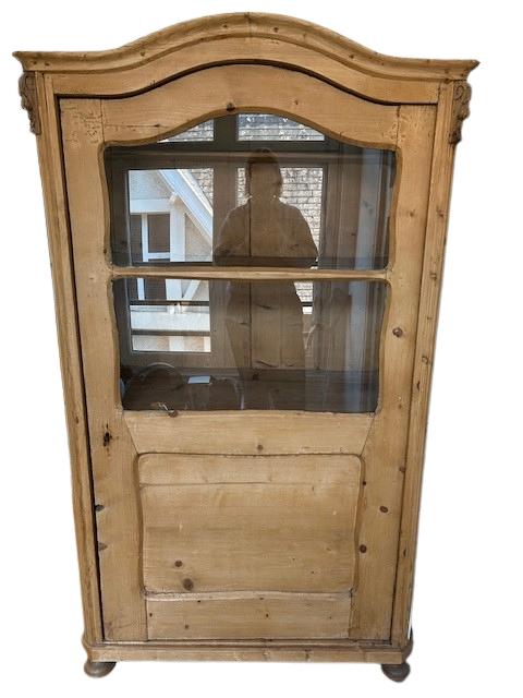 Licht houten (grenen) kast, Antiek en Kunst, Ophalen