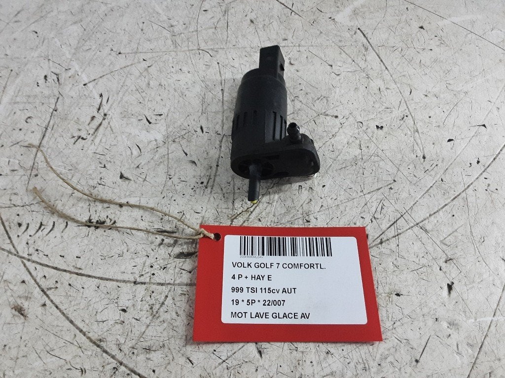 LAVE-GLACE POMPE AVANT Golf VII (AUA) (1K6955651), Volkswagen, Volkswagen AG, Utilisé, Kundenbetreuung@volkswagen.de