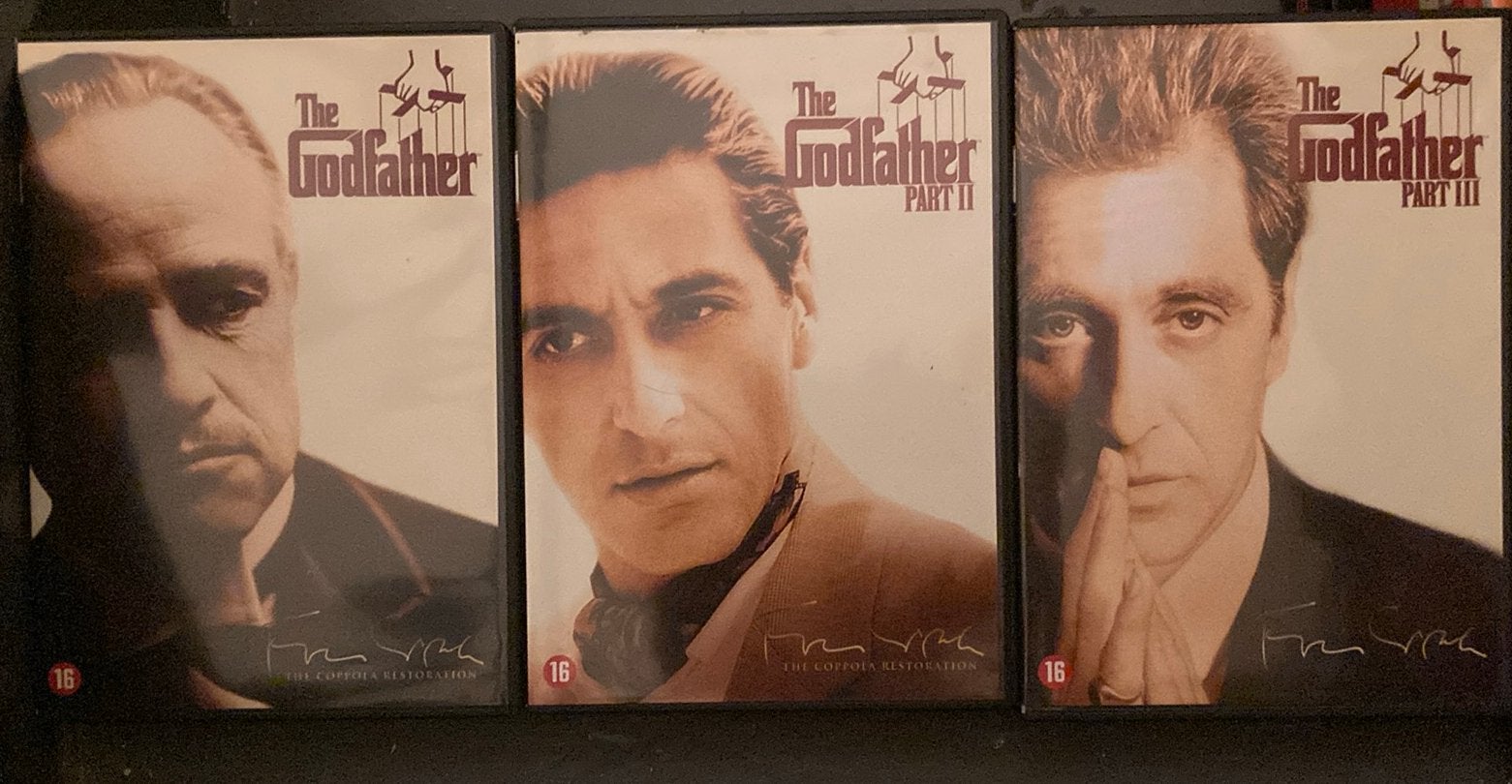 The godfather/le parrain 1,2,3 fr nl eng, Ophalen of Verzenden, Zo goed als nieuw