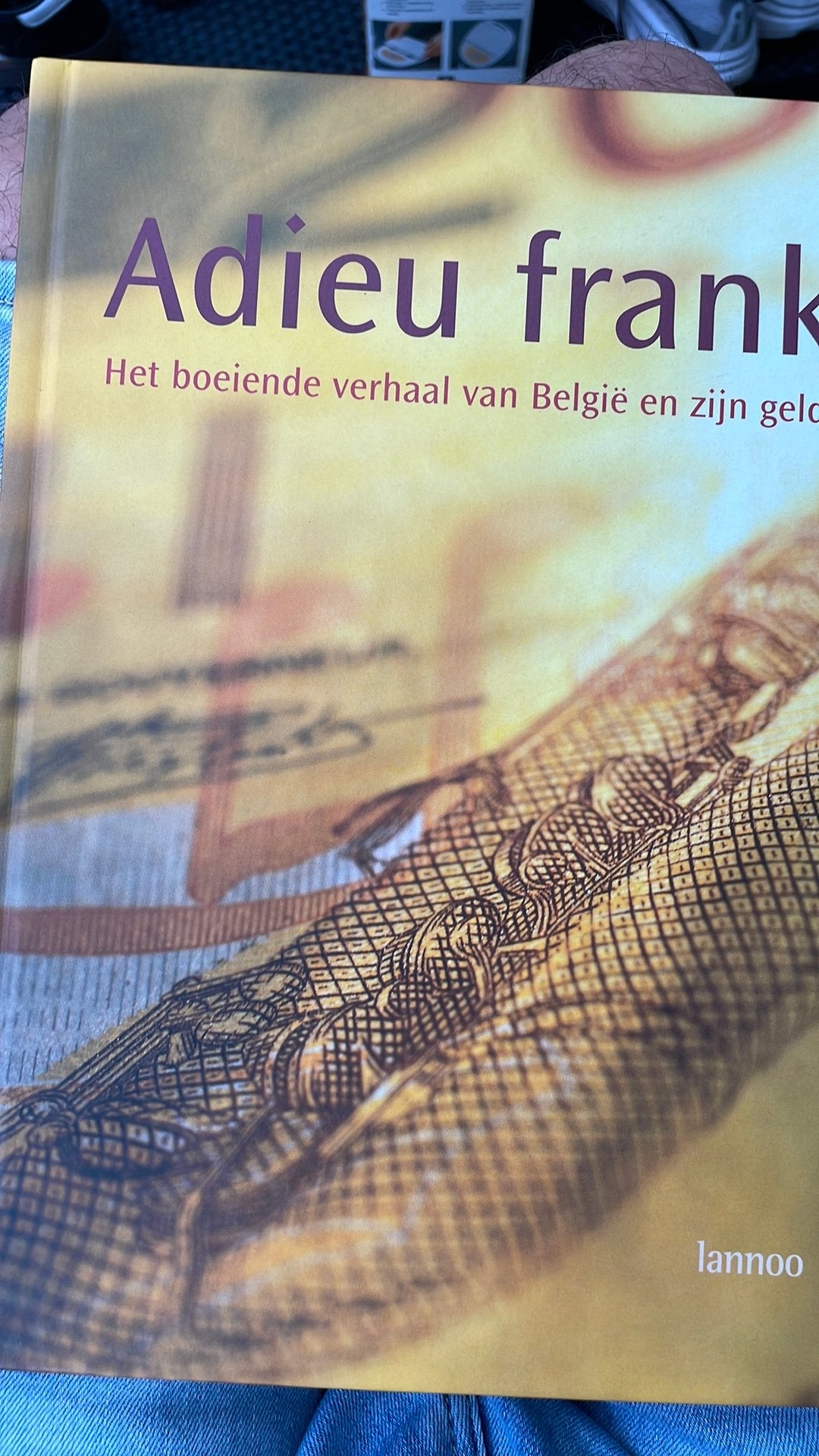 M. Danneel - Adieu frank, Boeken, M. Danneel; B. te Boekhorst; Y. Randaxhe, Geld en Beleggen, Nieuw, Ophalen of Verzenden