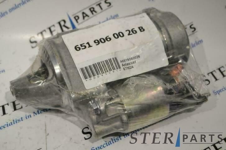 Startmotor Mercedes Vito W639 / Sprinter W906 A 6519060026, Utilisé, -, -, Enlèvement ou Envoi
