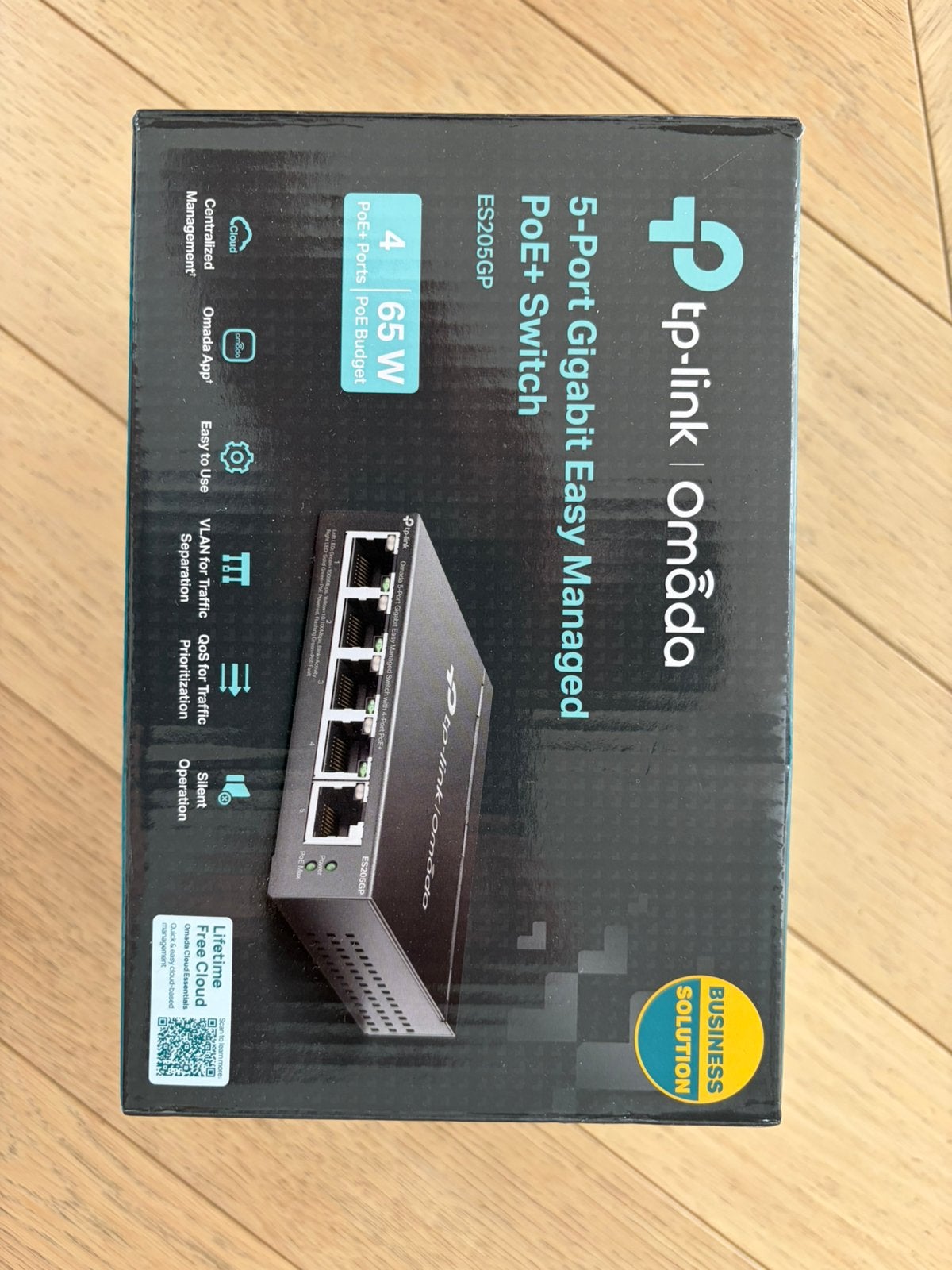 TP Link Omada ES205GP – Switch PoE+ 5 ports (comme neuf), Enlèvement ou Envoi, Comme neuf