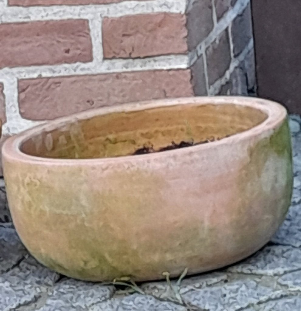 Terracottapotten in verschillende formaten, Tuin en Terras, Bloempotten, Ophalen, Gebruikt, Terracotta, Balkon