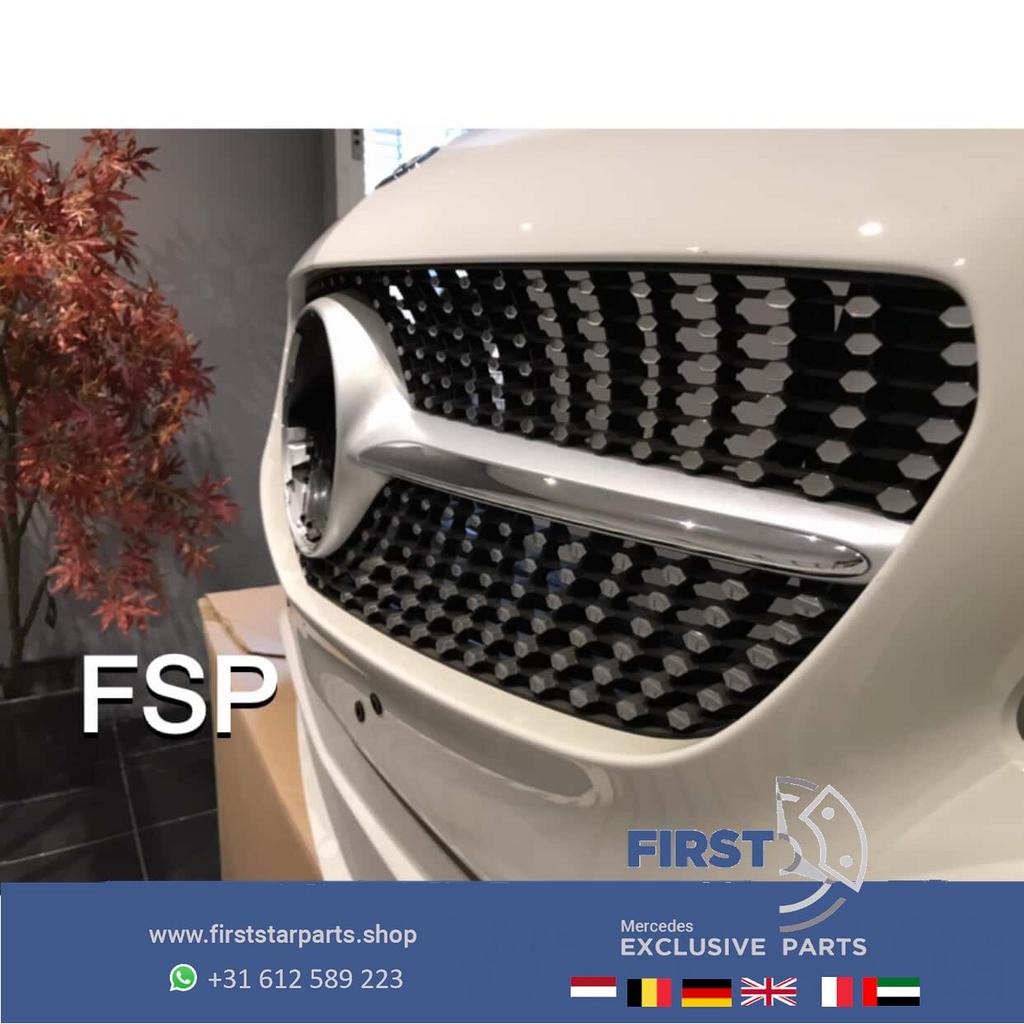 W176 FACELIFT AMG VOORBUMPER WIT COMPLEET Mercedes A Klasse, Utilisé, -, Avant, -