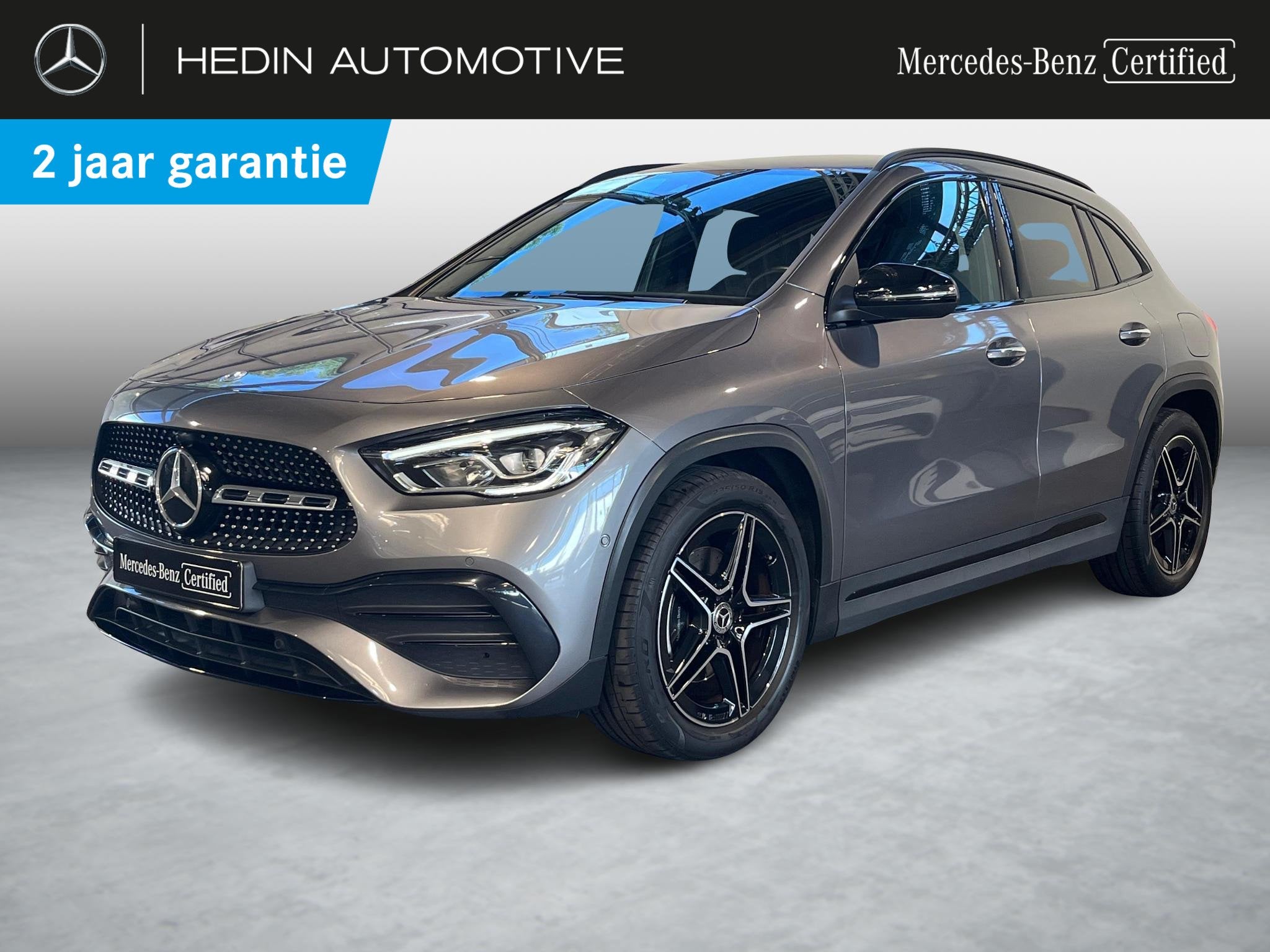Mercedes-Benz GLA-klasse 180 AMG Line | Verwarmde Zetels | S, Auto's, Emergency brake assist, Stof, Gebruikt, 4 cilinders