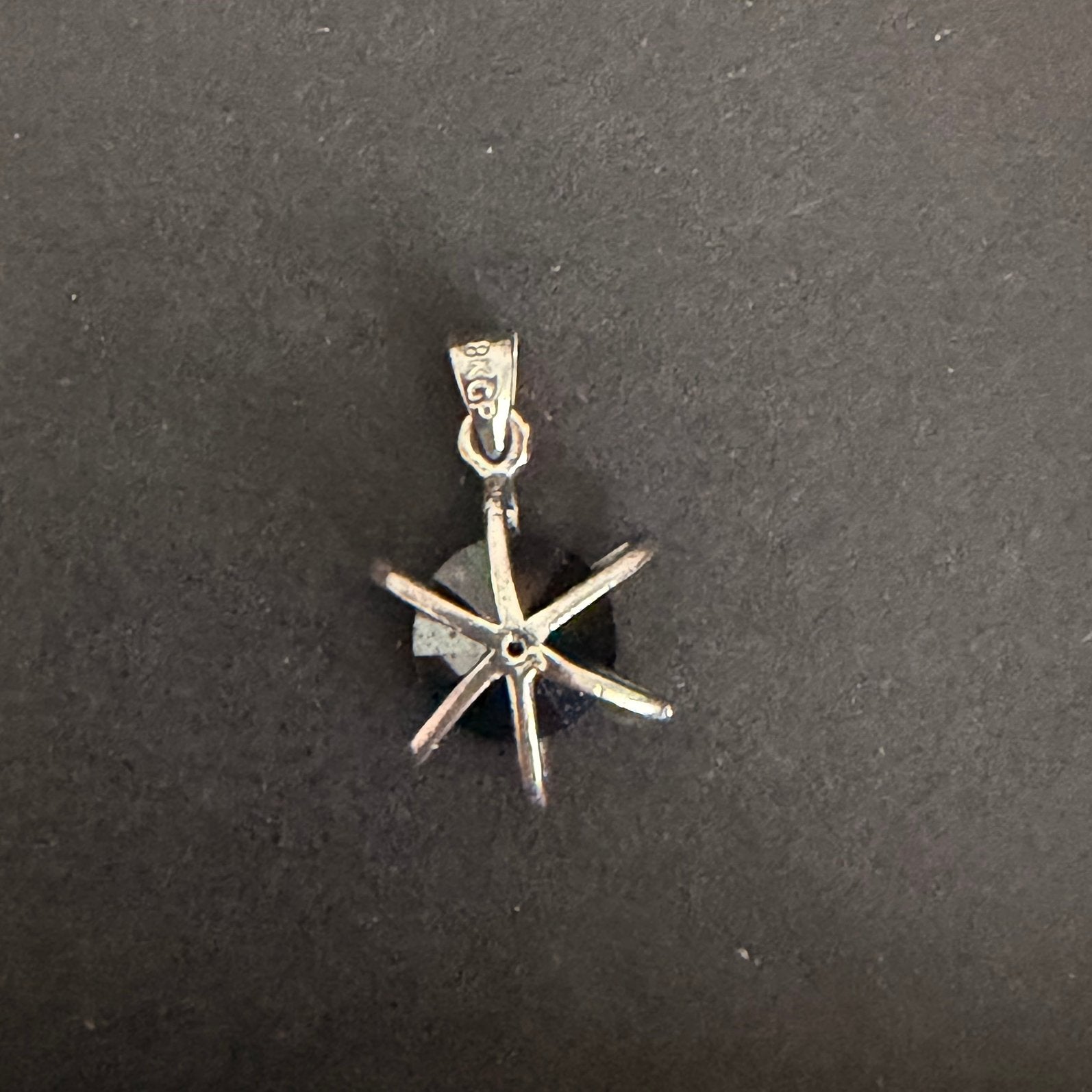 Ketting hangslot met stempel, Antiek en Kunst, Ophalen of Verzenden