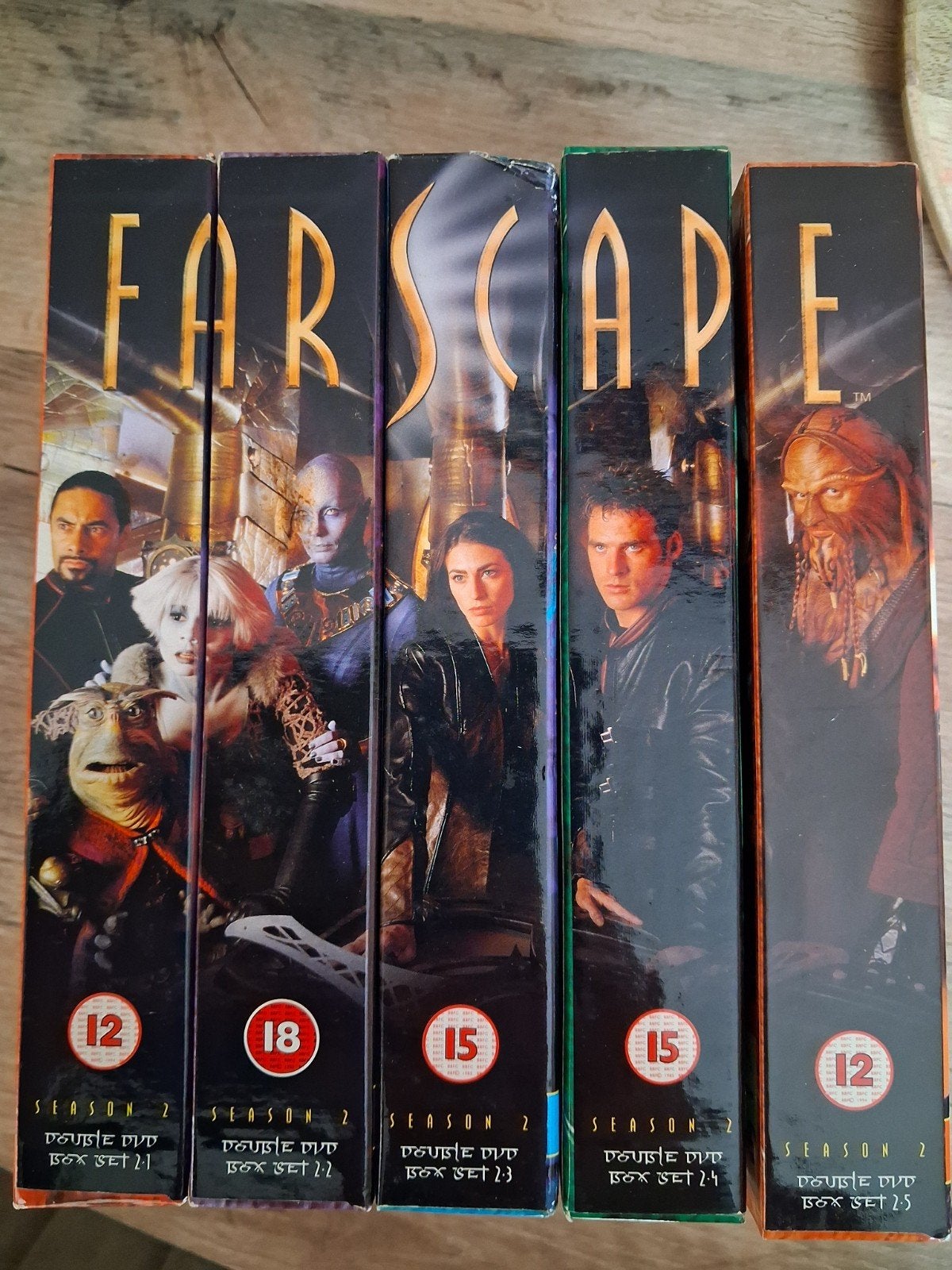 Farscape : season 2, Verzenden