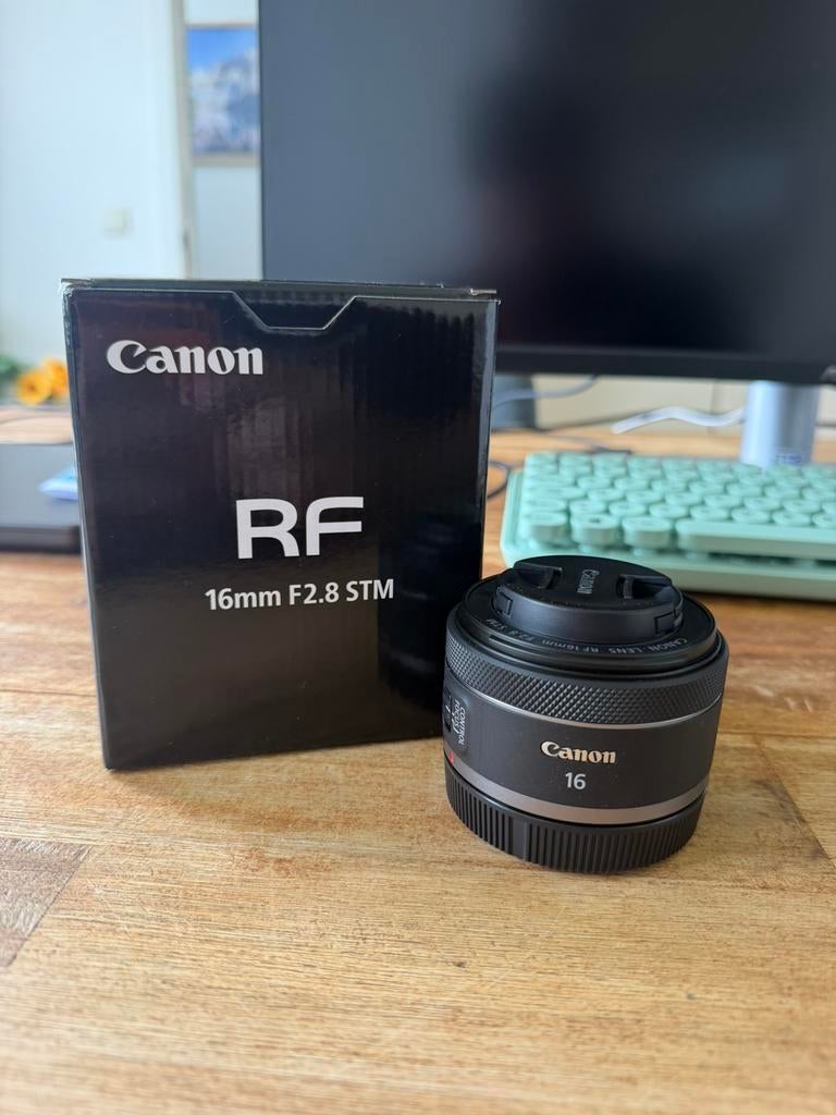 Canon rf 16mm 2.8 STM, Enlèvement ou Envoi, Comme neuf