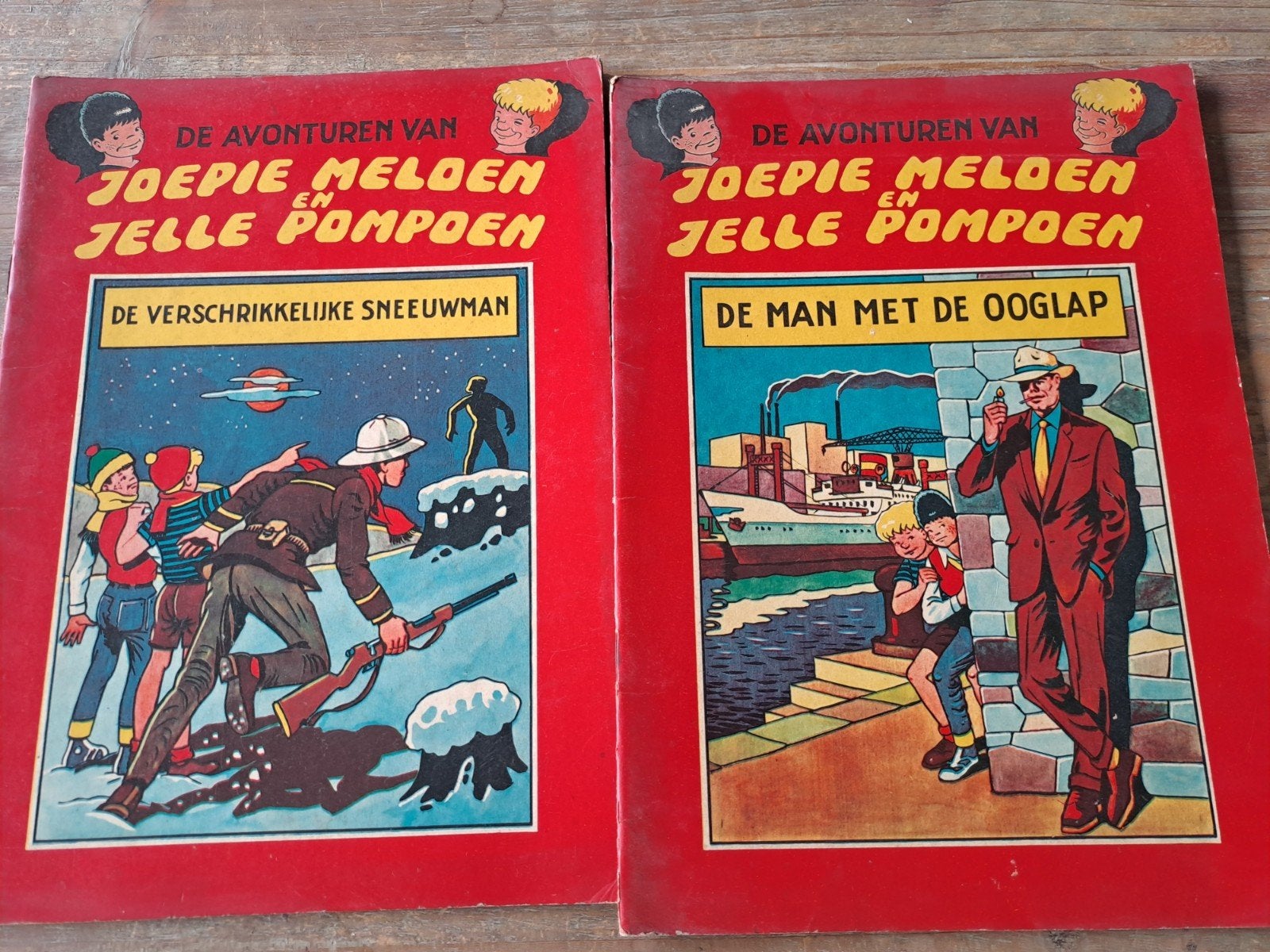 Oude strips, Enlèvement