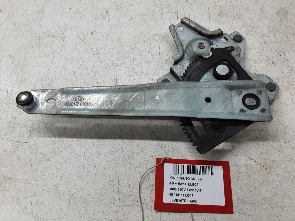 MECANISME VITRE ARRIÈRE GAUCHE Kia Picanto (BA) (83401), Kia, Mevr. I. Hauben, Utilisé, Rue de l'Espoir 34 34
4030  GRIVEGNÉE, BE