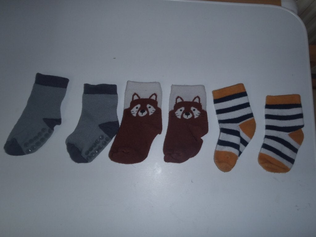1 lot de 3 paires de chaussettes - pointure 15-17, Enlèvement ou Envoi, Comme neuf, Garçon, Chaussettes