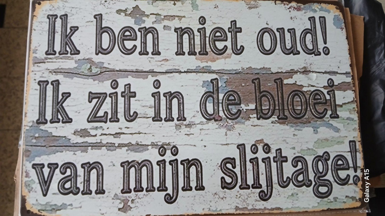 joli tableau de texte pour les personnes âgées, Maison & Meubles, Accessoires pour la Maison | Tableaux à écrire & Proverbes, Neuf