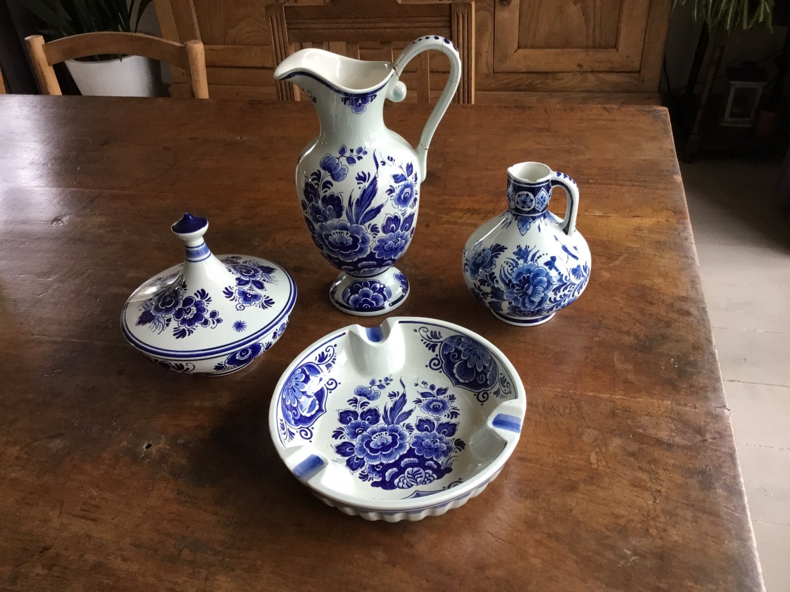 Delfts blauw, Ophalen